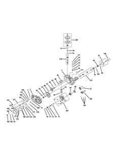 Transmission Rh 618-05126 Diagram and Parts List for Z-FORCESZ48 (17AIDGHB-17AIDGHB010)(2015) Cub Cadet Lawn Tractor